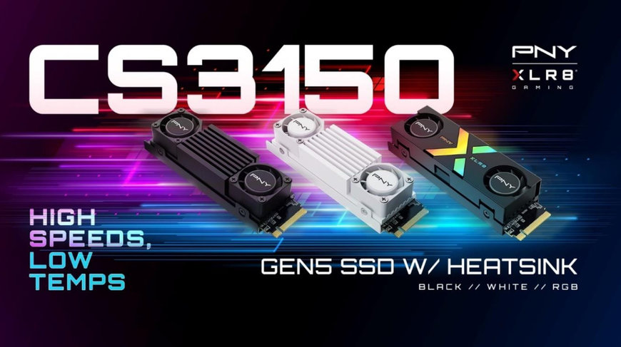 PNY presenta la SSD CS3150 M.2 NVMe PCIe Gen5 x4, revolucionando el almacenamiento con un rendimiento y una fiabilidad inigualables